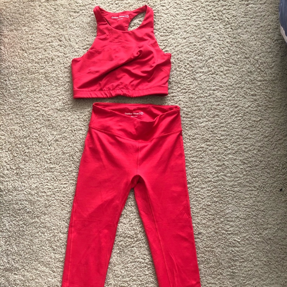 Outdoor Voices Tech Sweat Set